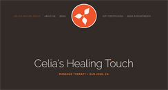 Desktop Screenshot of celiashealingtouch.com